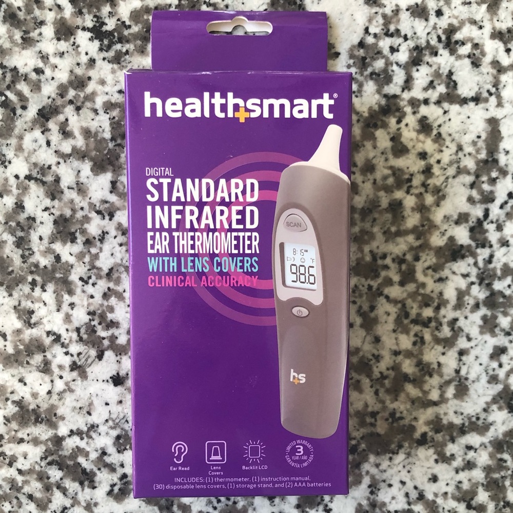 Health Smart Standard Ear Digital Thermometer